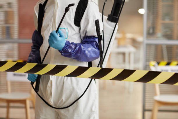 Professional Infectious Disease Decontamination technician working in Hillside, NJ